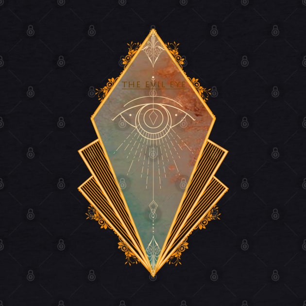 Art Deco Evil Eye by Monstrous1